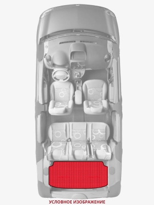 ЭВА коврики «Queen Lux» багажник для BMW 5 series (G30)